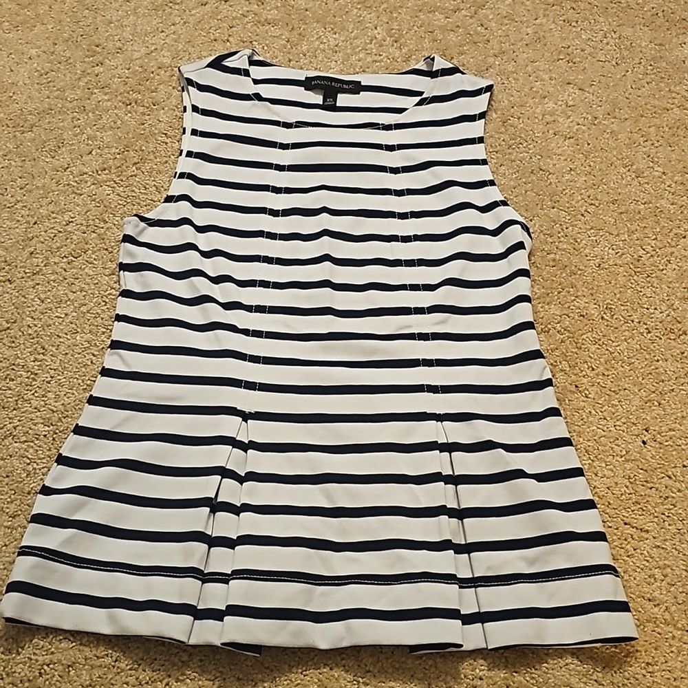 Banana Republic peplum top